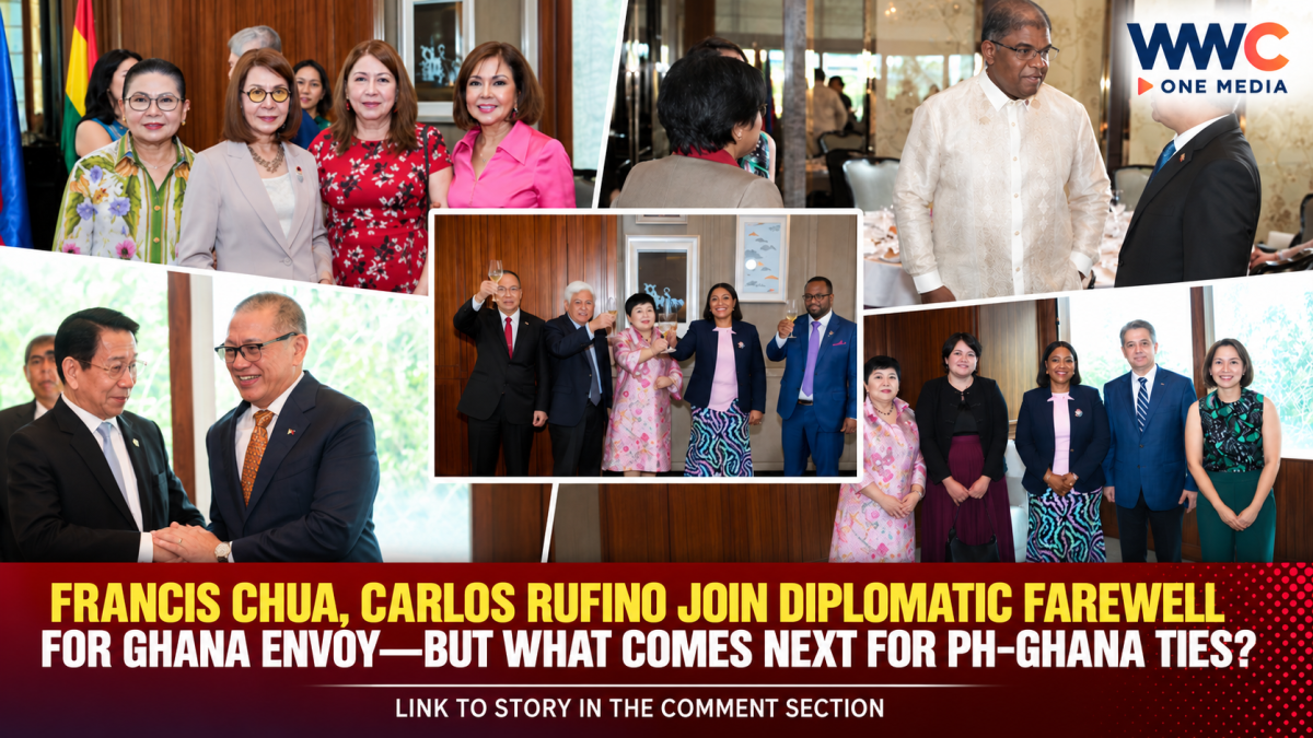 Francis Chua, Carlos Rufino Join Diplomatic Farewell for Ghana Envoy—But What Comes Next for PH-Ghana Ties?