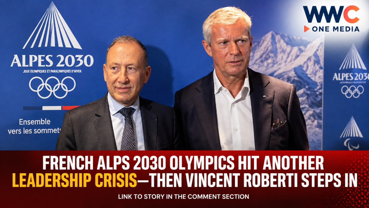 French Alps 2030 Olympics Hit Another Leadership Crisis—Then Vincent Roberti Steps In