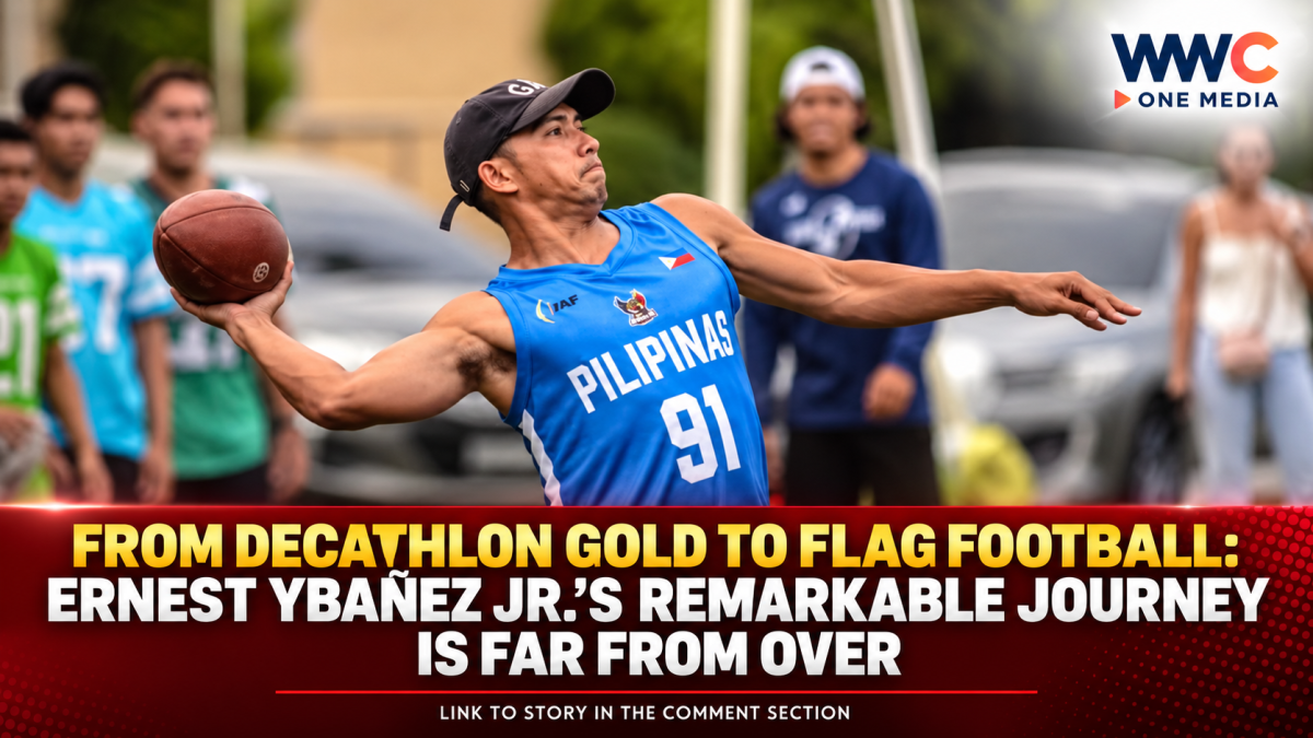 From Decathlon Gold to Flag Football: Ernest Ybañez Jr.’s Remarkable Journey Is Far From Over