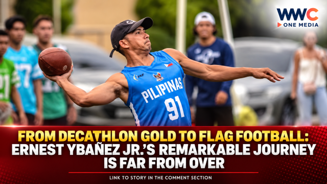 From Decathlon Gold to Flag Football: Ernest Ybañez Jr.’s Remarkable Journey Is Far From Over