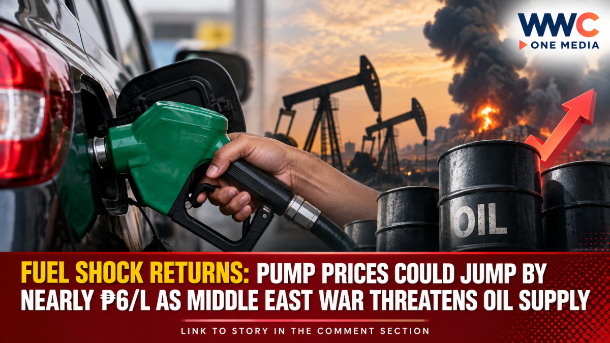 Fuel Shock Returns: Pump Prices Could Jump by Nearly ₱6/L as Middle East War Threatens Oil Supply