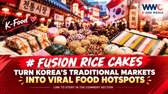 Fusion Rice Cakes Turn Korea’s Traditional Markets Into Viral Food Hotspots