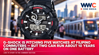 G-SHOCK Is Pitching Five Watches at Filipino Commuters — But Two Can Run About 10 Years on One Battery