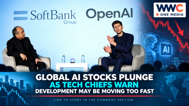 Global AI Stocks Plunge as Tech Chiefs Warn Development May Be Moving Too Fast