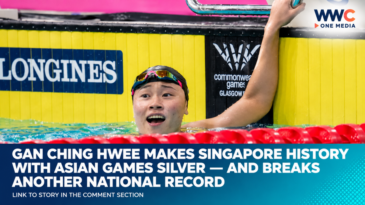 Gan Ching Hwee Makes Singapore History With Asian Games Silver — And Breaks Another National Record