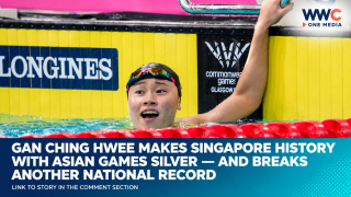Gan Ching Hwee Makes Singapore History With Asian Games Silver — And Breaks Another National Record
