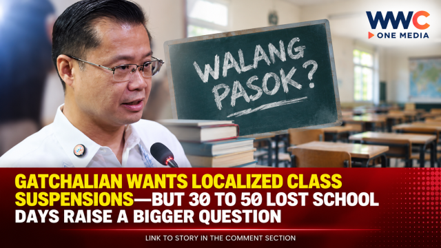 Gatchalian Wants Localized Class Suspensions—But 30 to 50 Lost School Days Raise a Bigger Question