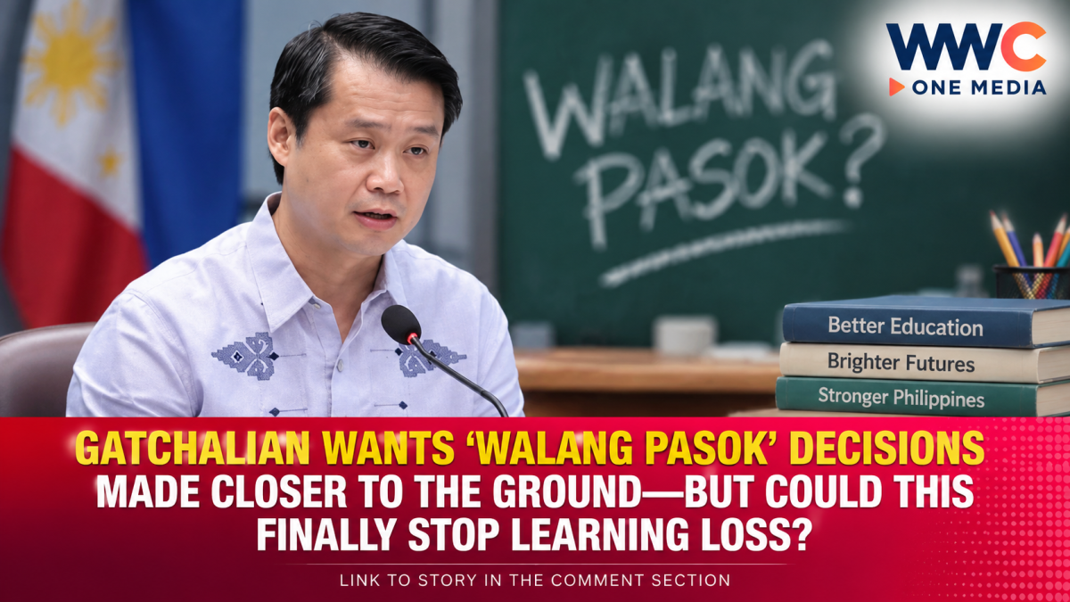 Gatchalian Wants ‘Walang Pasok’ Decisions Made Closer to the Ground—But Could This Finally Stop Learning Loss?