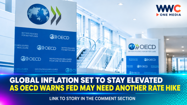 Global Inflation Set to Stay Elevated as OECD Warns Fed May Need Another Rate Hike