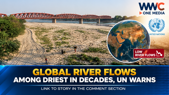 Global River Flows Among Driest in Decades, UN Warns