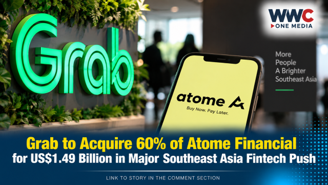 Grab to Acquire 60% of Atome Financial for US$1.49 Billion in Major Southeast Asia Fintech Push