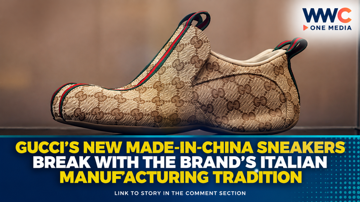Gucci’s New Made-in-China Sneakers Break With the Brand’s Italian Manufacturing Tradition