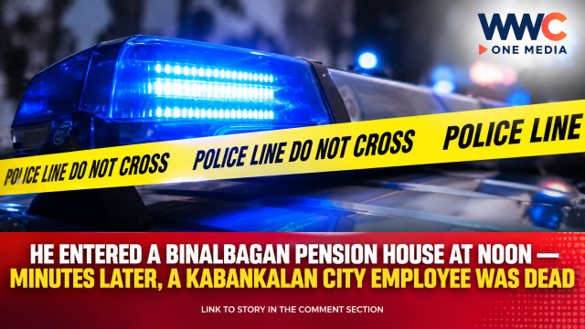 He Entered A Binalbagan Pension House At Noon — Minutes Later, A Kabankalan City Employee Was Dead
