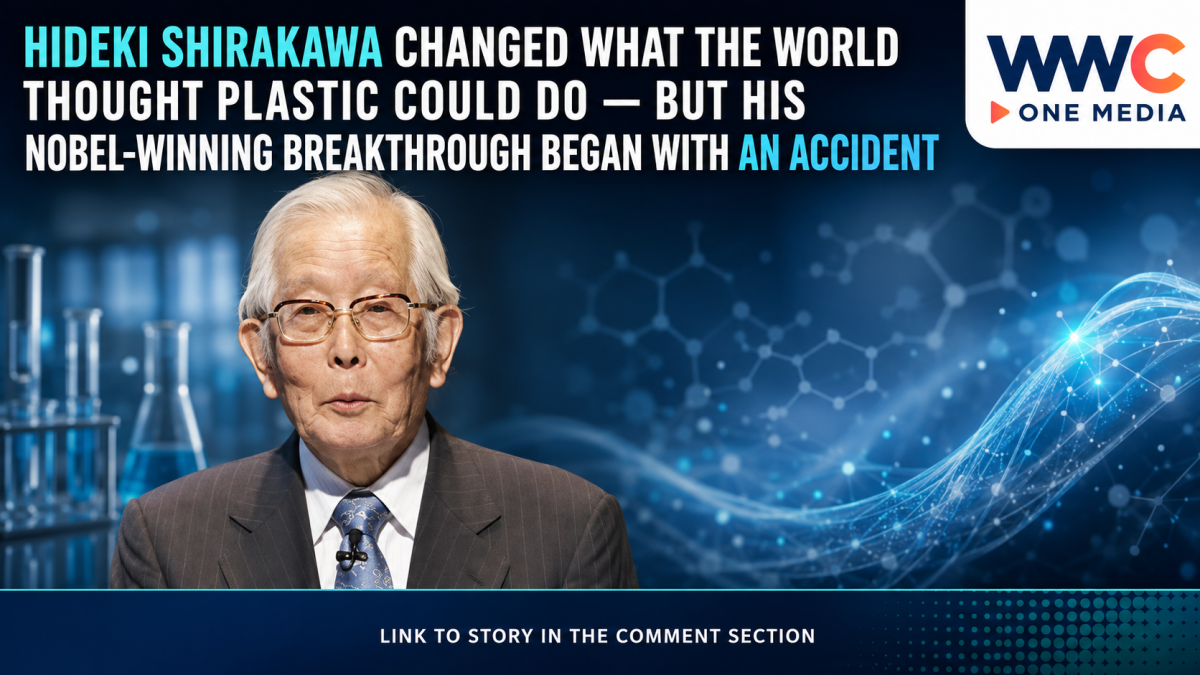 Hideki Shirakawa Changed What the World Thought Plastic Could Do — But His Nobel-Winning Breakthrough Began With an Accident