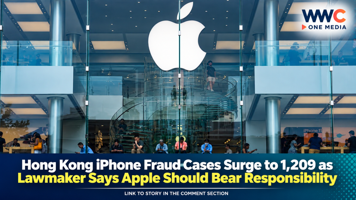 Hong Kong iPhone Fraud Cases Surge to 1,209 as Lawmaker Says Apple Should Bear Responsibility