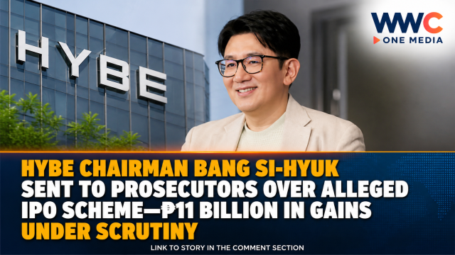 HYBE Chairman Bang Si-hyuk Sent to Prosecutors Over Alleged IPO Scheme—₱11 Billion in Gains Under Scrutiny