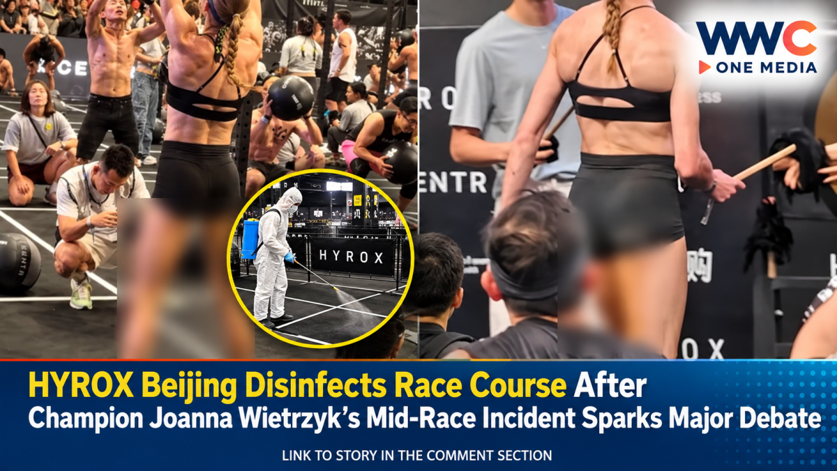 HYROX Beijing Disinfects Race Course After Champion Joanna Wietrzyk’s Mid-Race Incident Sparks Major Debate
