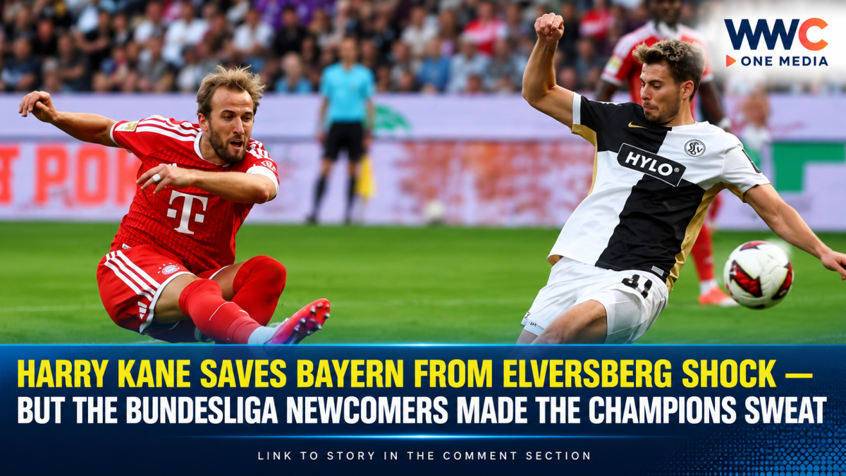Harry Kane Saves Bayern From Elversberg Shock — But the Bundesliga Newcomers Made the Champions Sweat