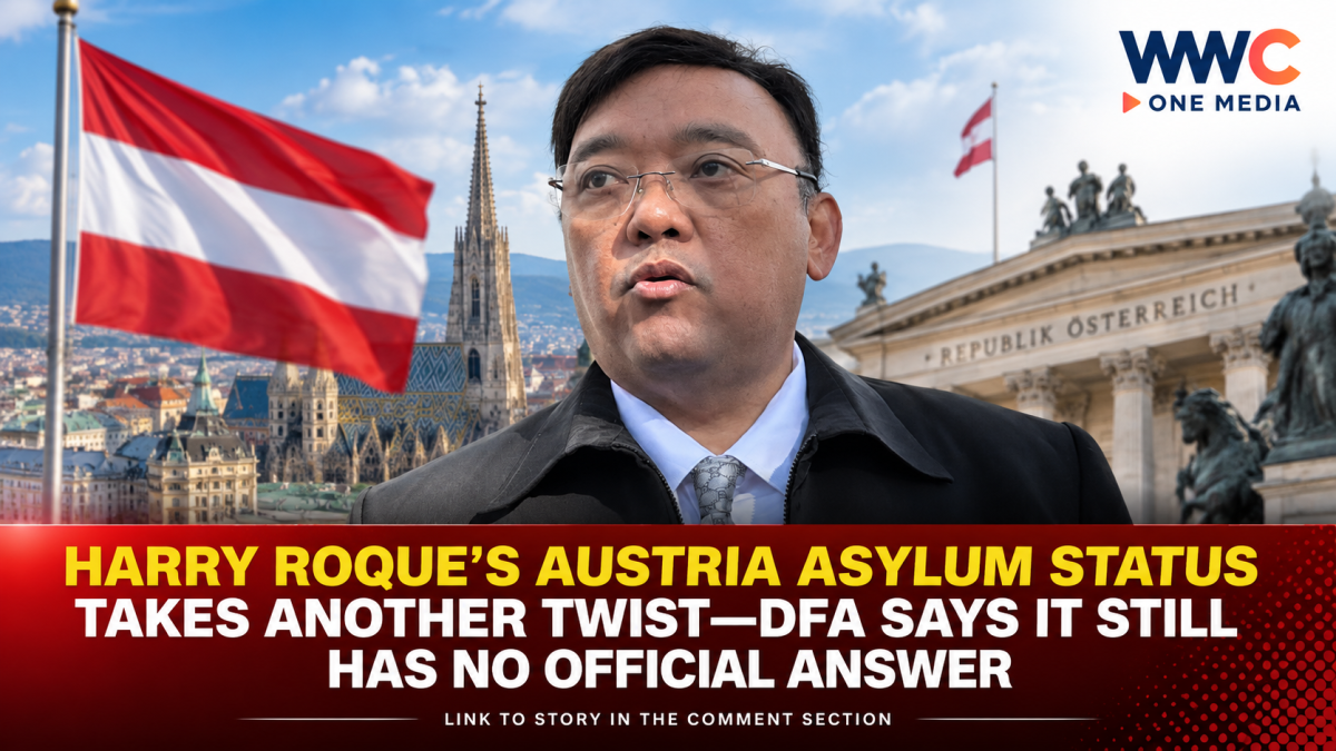 Harry Roque’s Austria Asylum Status Takes Another Twist—DFA Says It Still Has No Official Answer