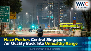 Haze Pushes Central Singapore Air Quality Back Into Unhealthy Range