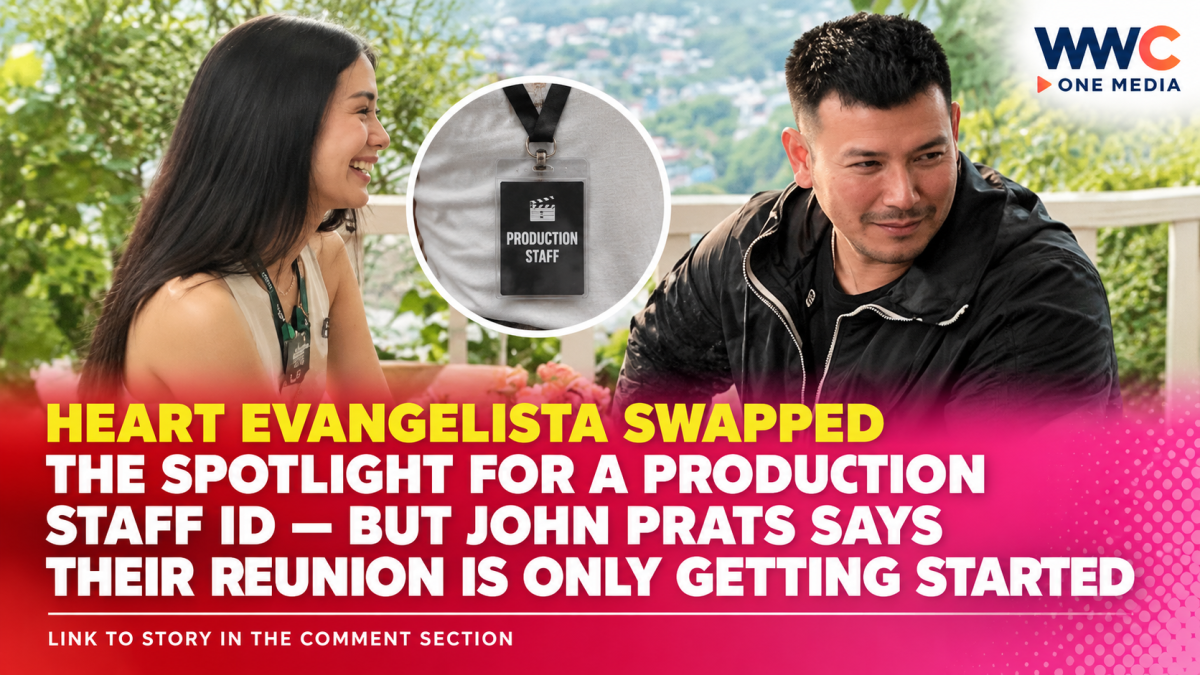 Heart Evangelista Swapped the Spotlight for a Production Staff ID — But John Prats Says Their Reunion Is Only Getting Started