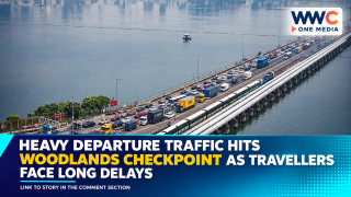 Heavy Departure Traffic Hits Woodlands Checkpoint as Travellers Face Long Delays