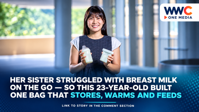 Her Sister Struggled With Breast Milk on the Go — So This 23-Year-Old Built One Bag That Stores, Warms and Feeds