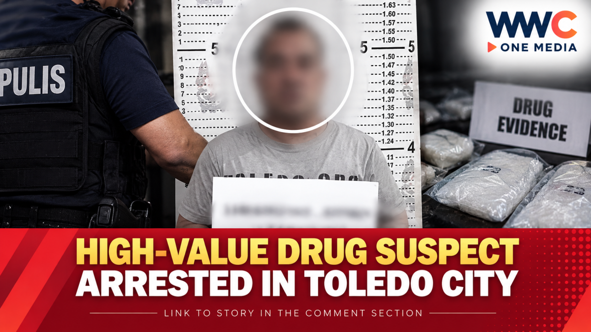 High-Value Drug Suspect Arrested in Toledo City
