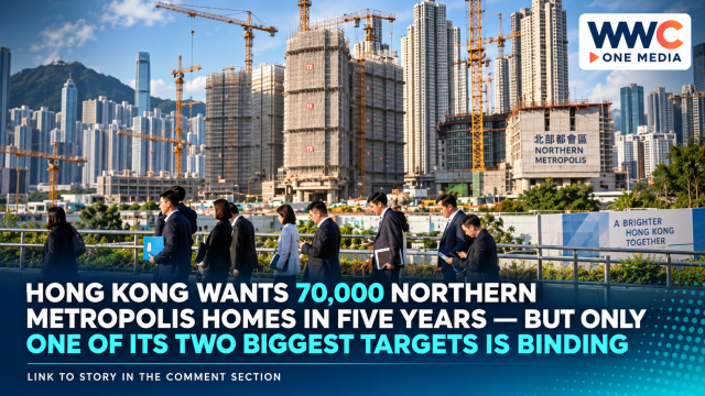 Hong Kong Wants 70,000 Northern Metropolis Homes in Five Years — But Only One of Its Two Biggest Targets Is Binding