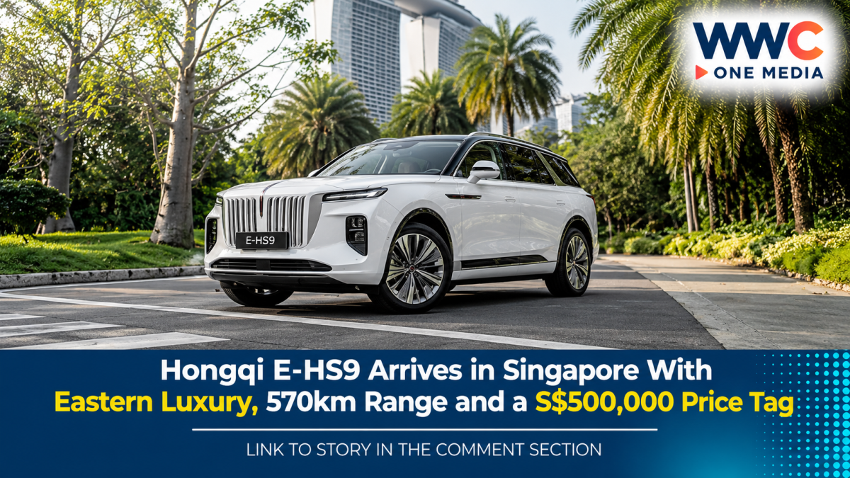 Hongqi E-HS9 Arrives in Singapore With Eastern Luxury, 570km Range and a S$500,000 Price Tag