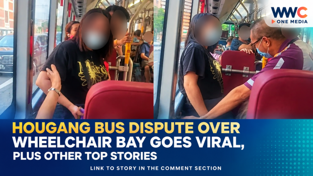 Hougang Bus Dispute Over Wheelchair Bay Goes Viral, Plus Other Top Stories