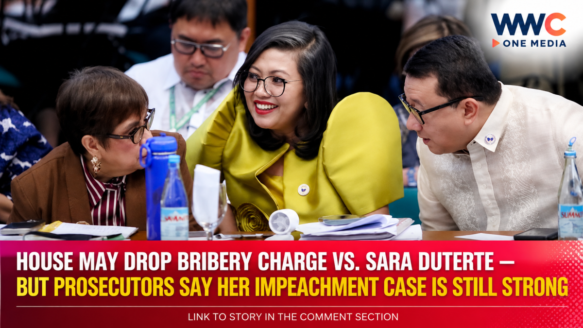 House May Drop Bribery Charge vs. Sara Duterte — But Prosecutors Say Her Impeachment Case Is Still Strong