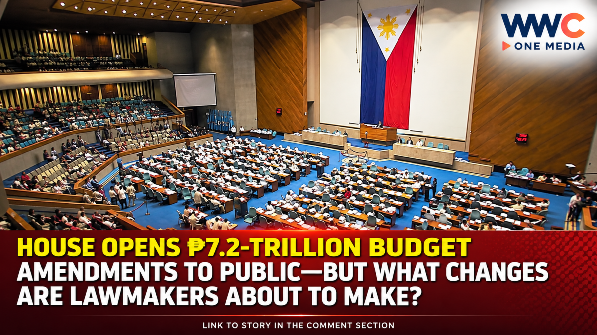 House Opens ₱7.2-Trillion Budget Amendments to Public—But What Changes Are Lawmakers About to Make?