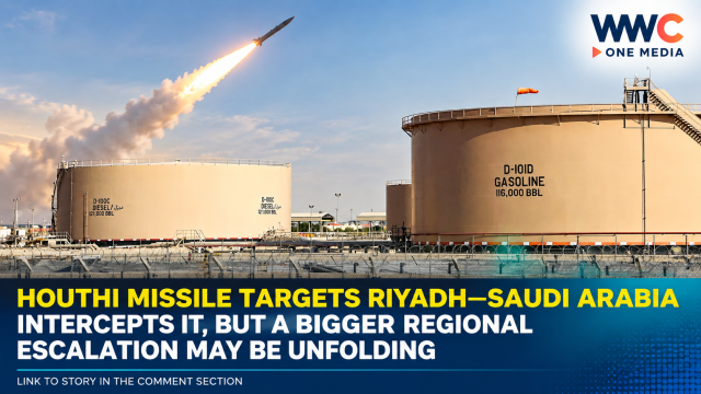 Houthi Missile Targets Riyadh—Saudi Arabia Intercepts It, But a Bigger Regional Escalation May Be Unfolding