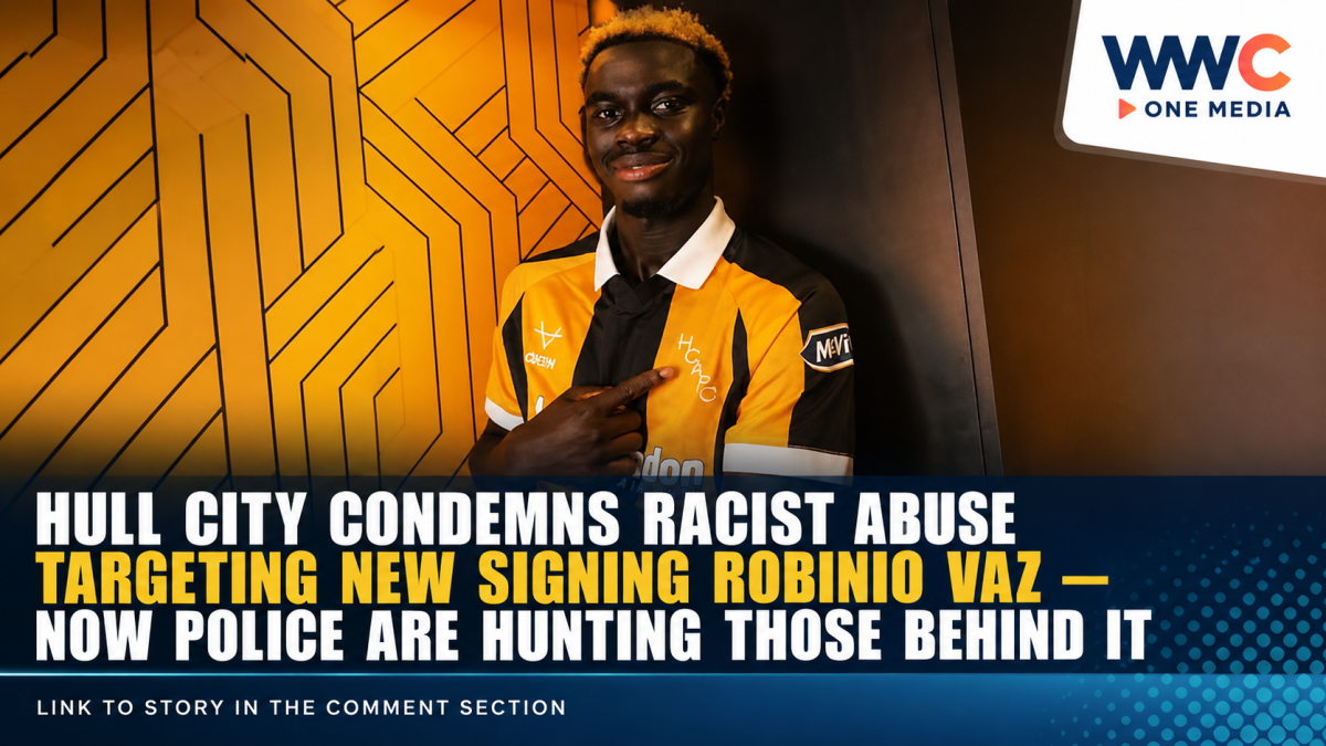Hull City Condemns Racist Abuse Targeting New Signing Robinio Vaz — Now Police Are Hunting Those Behind It