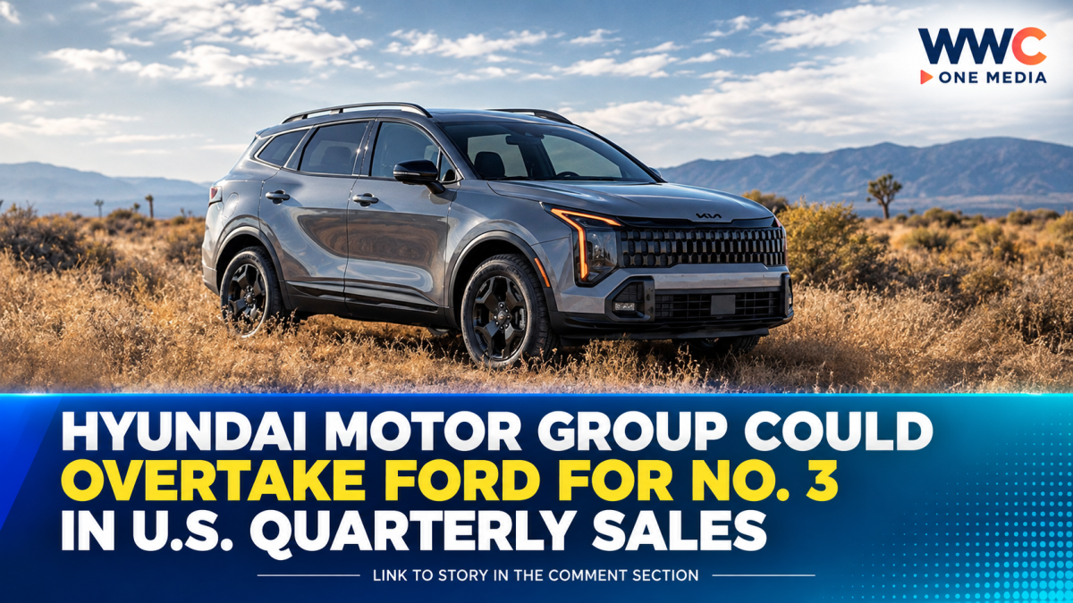 Hyundai Motor Group Could Overtake Ford for No. 3 in U.S. Quarterly Sales