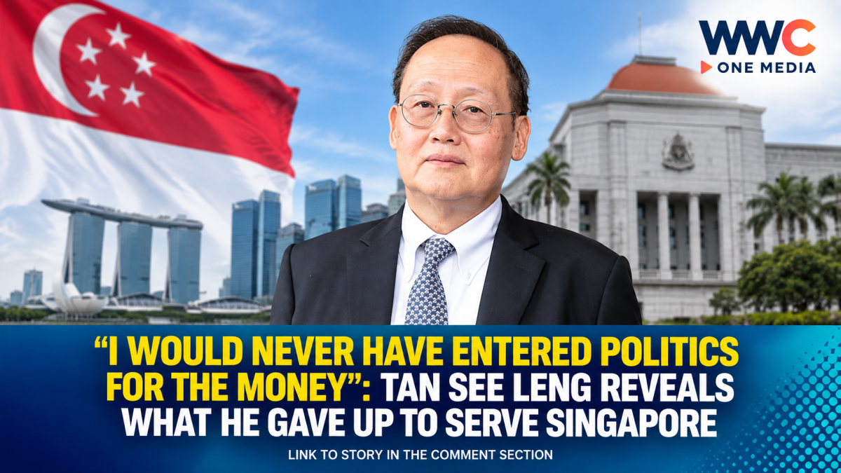 I Would Never Have Entered Politics For The Money”: Tan See Leng Reveals What He Gave Up To Serve Singapore