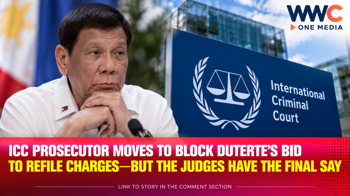 ICC Prosecutor Moves To Block Duterte’s Bid To Refile Charges—But The Judges Have The Final Say