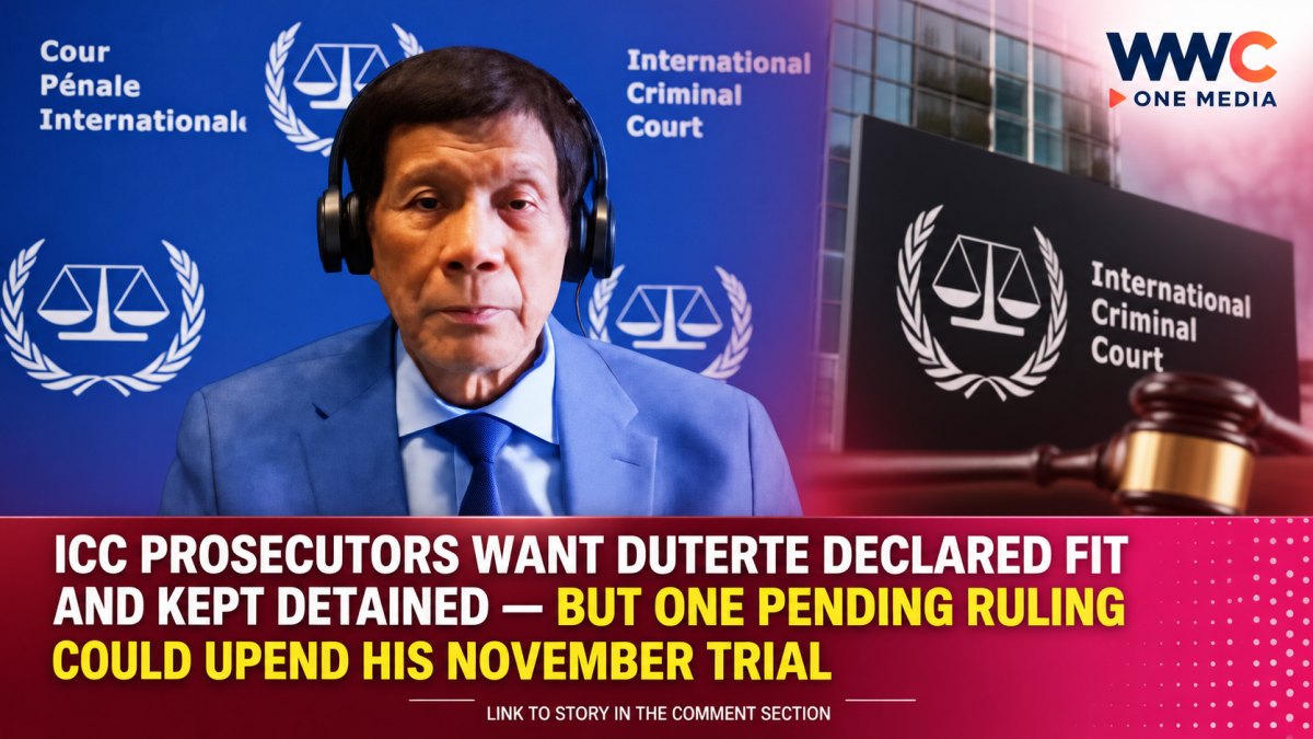 ICC Prosecutors Want Duterte Declared Fit and Kept Detained — But One Pending Ruling Could Upend His November Trial
