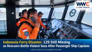 Indonesia Ferry Disaster: 129 Still Missing as Rescuers Battle Violent Seas After Passenger Ship Capsizes