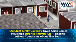 IOC Chief Kirsty Coventry Gives Asian Games Housing a Surprise Thumbs-Up — Despite Athlete Complaints About Tiny Beds