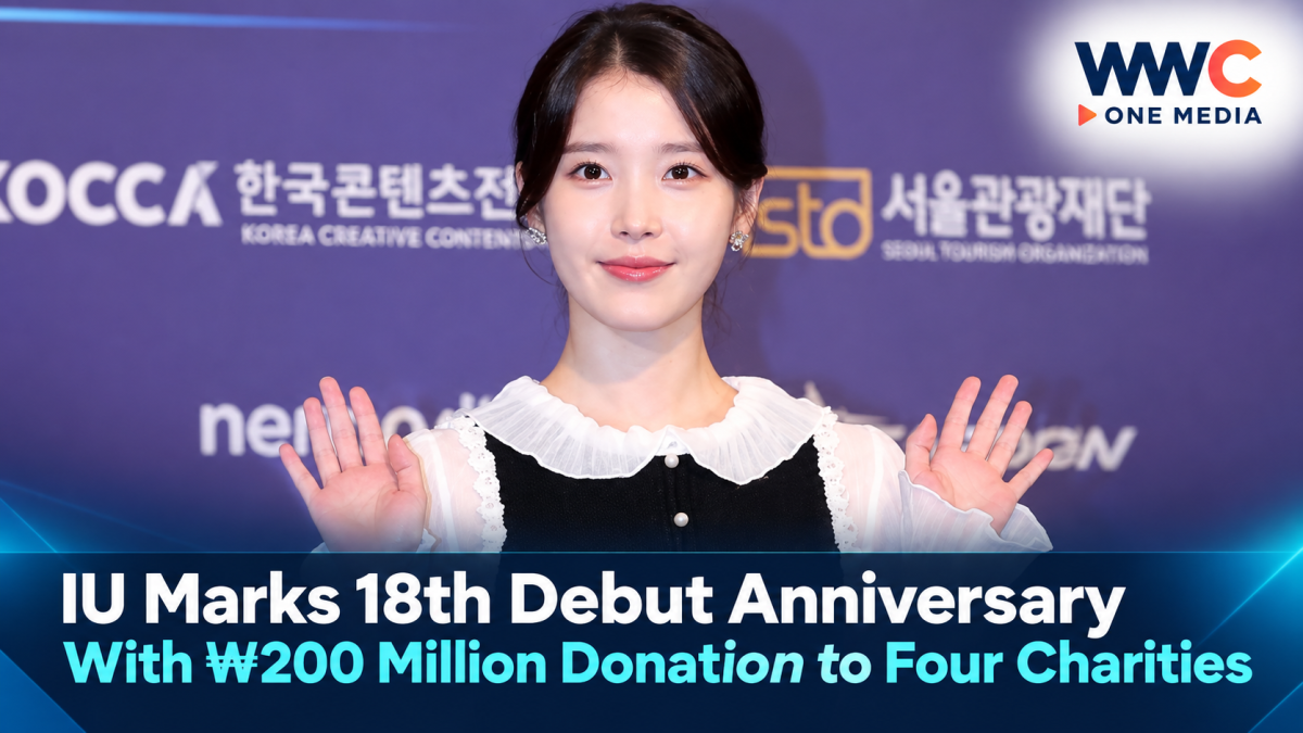 IU Marks 18th Debut Anniversary With ₩200 Million Donation to Four Charities