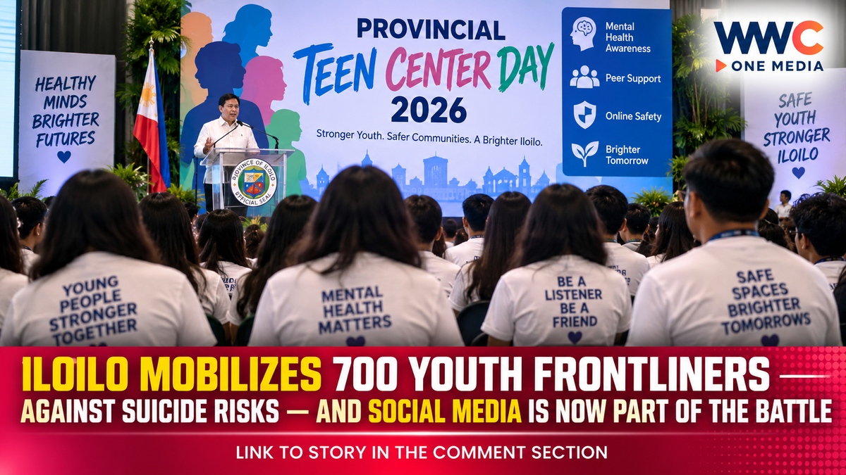 Iloilo Mobilizes 700 Youth Frontliners Against Suicide Risks — And Social Media Is Now Part of the Battle