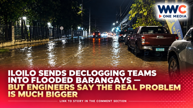 Iloilo Sends Declogging Teams Into Flooded Barangays — But Engineers Say the Real Problem Is Much Bigger