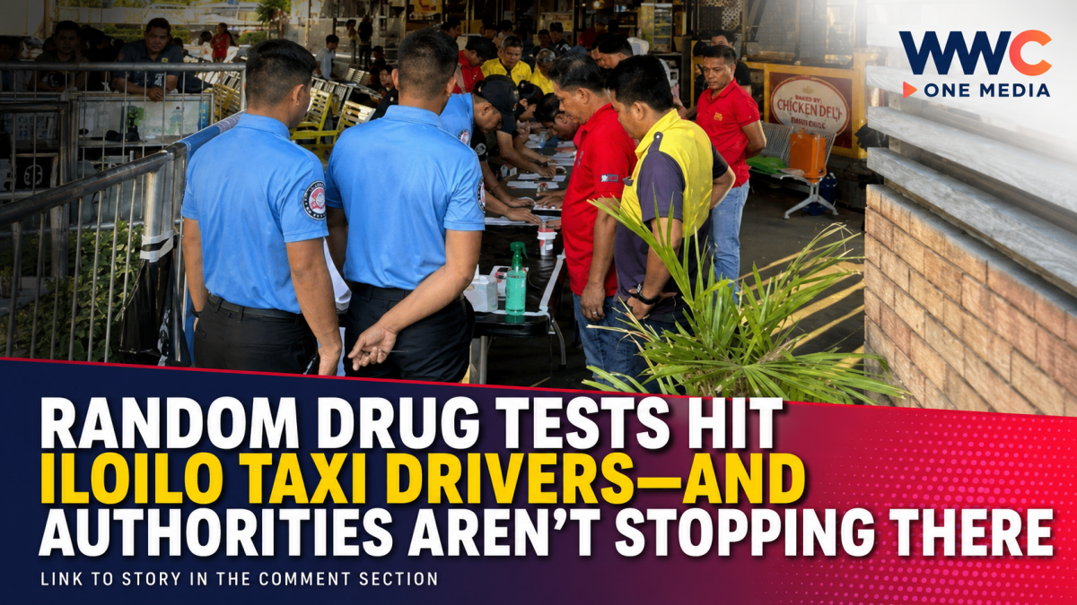 RANDOM DRUG TESTS HIT ILOILO TAXI DRIVERS—AND AUTHORITIES AREN’T STOPPING THERE