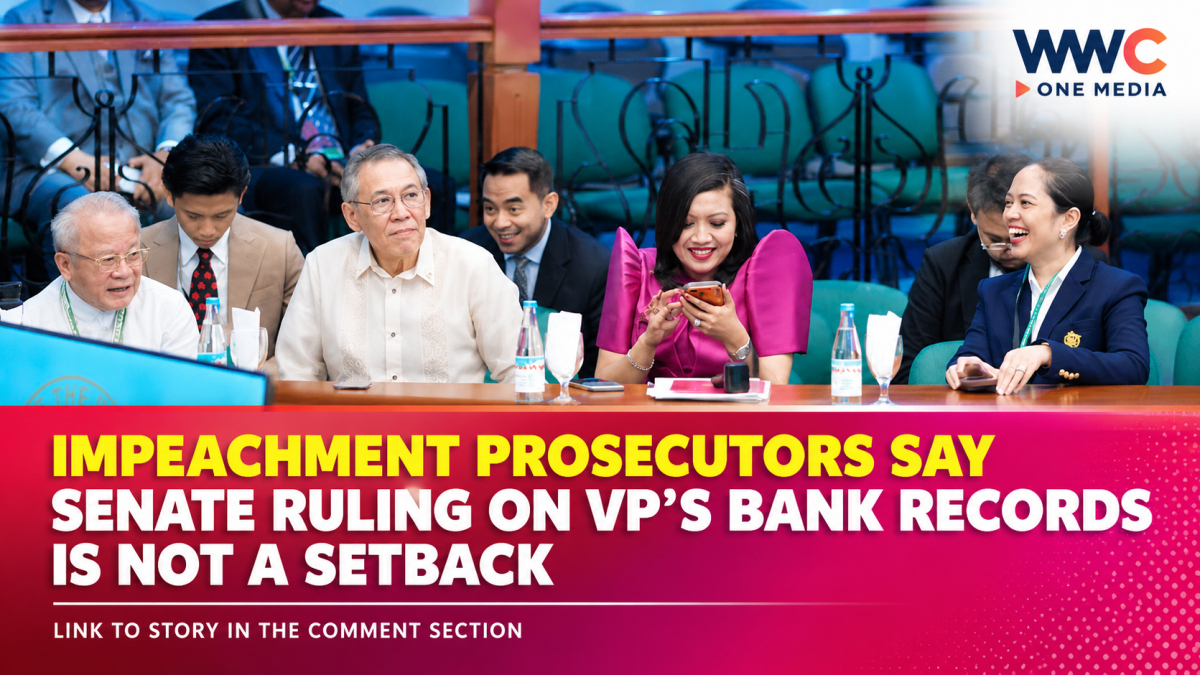Impeachment Prosecutors Say Senate Ruling on VP’s Bank Records Is Not a Setback