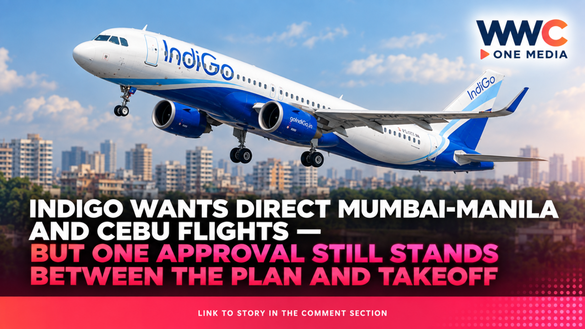 IndiGo Wants Direct Mumbai-Manila and Cebu Flights — But One Approval Still Stands Between the Plan and Takeoff