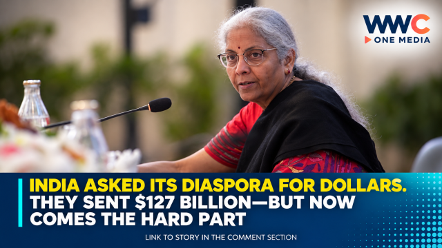 India Asked Its Diaspora for Dollars. They Sent $127 Billion—But Now Comes the Hard Part