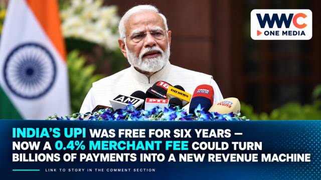 India’s UPI Was Free for Six Years — Now a 0.4% Merchant Fee Could Turn Billions of Payments Into a New Revenue Machine