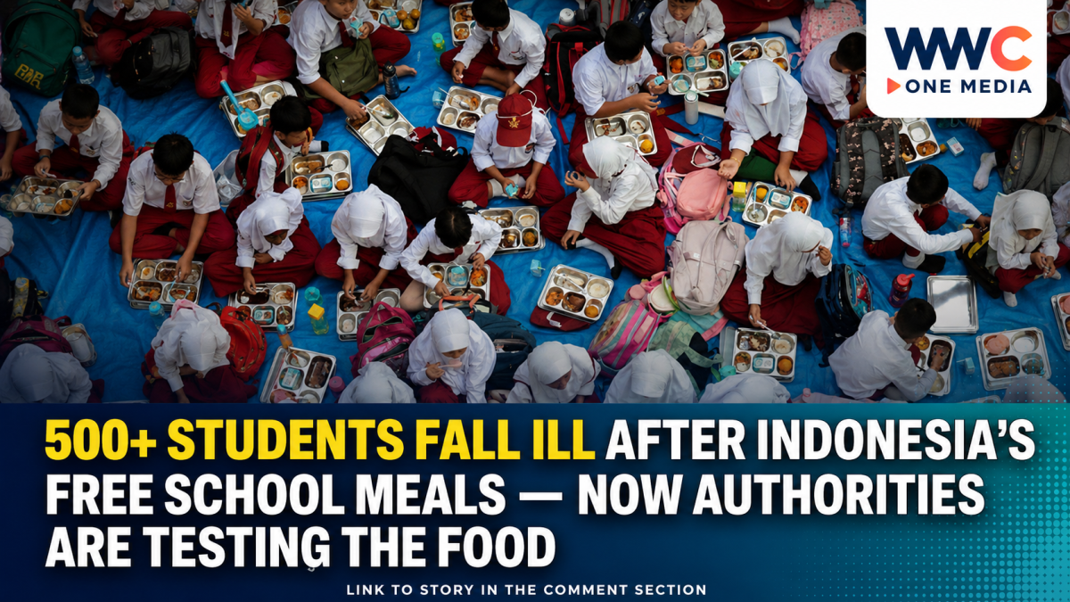 500+ Students Fall Ill After Indonesia’s Free School Meals — Now Authorities Are Testing The Food